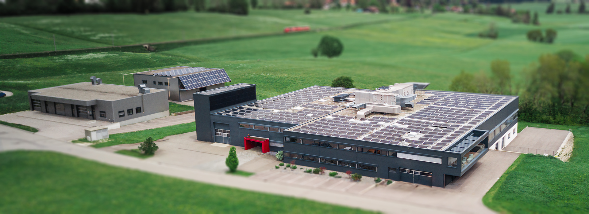 Vue drone de l'entreprise TG Mécanique